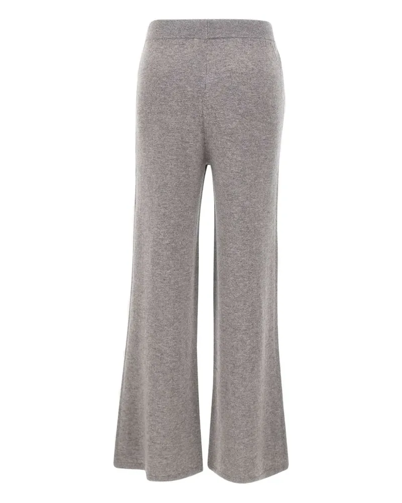 Kaos elasticated flared-leg trousers - Grau Grau