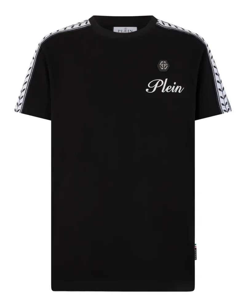 Philipp Plein T-Shirt mit rundem Ausschnitt - Schwarz Schwarz
