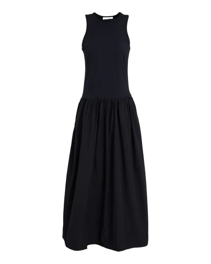 Frame Denim crew-neck maxi dress - Schwarz Schwarz