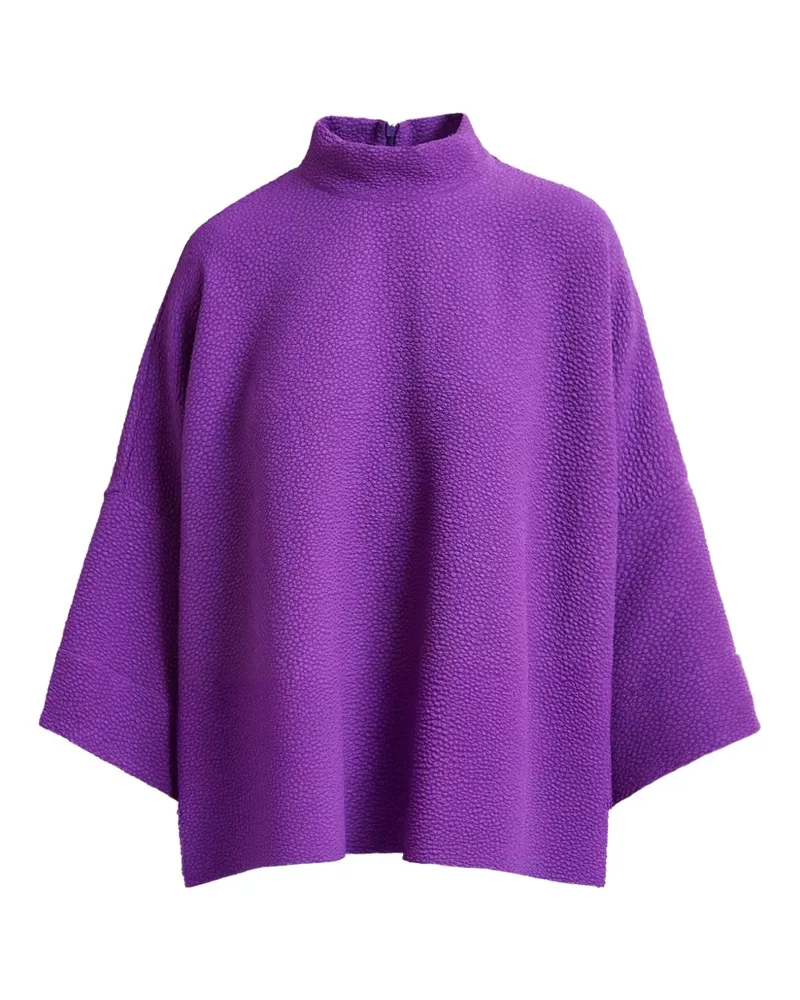 Essentiel Bluse mit Stehkragen - Violett Violett