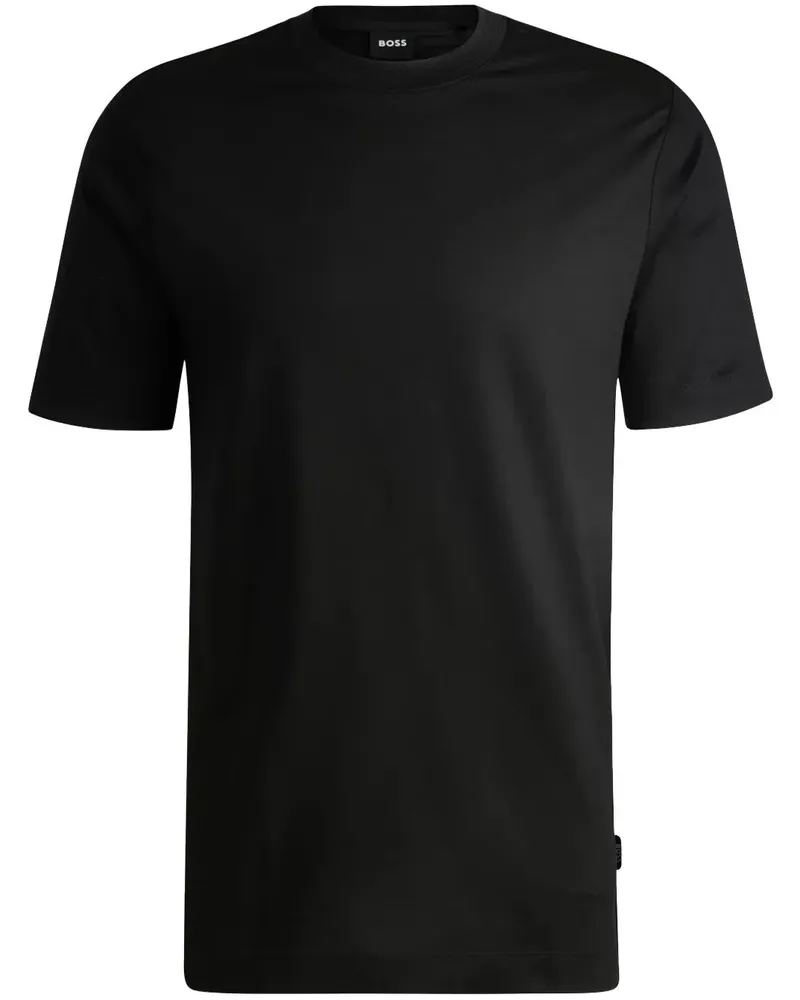 HUGO BOSS T-Shirt mit Logo-Detail - Schwarz Schwarz
