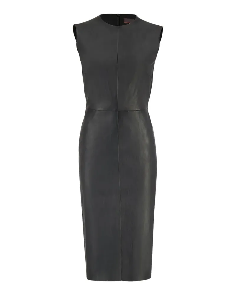 Stouls Etna Evita leather dress - Schwarz Schwarz