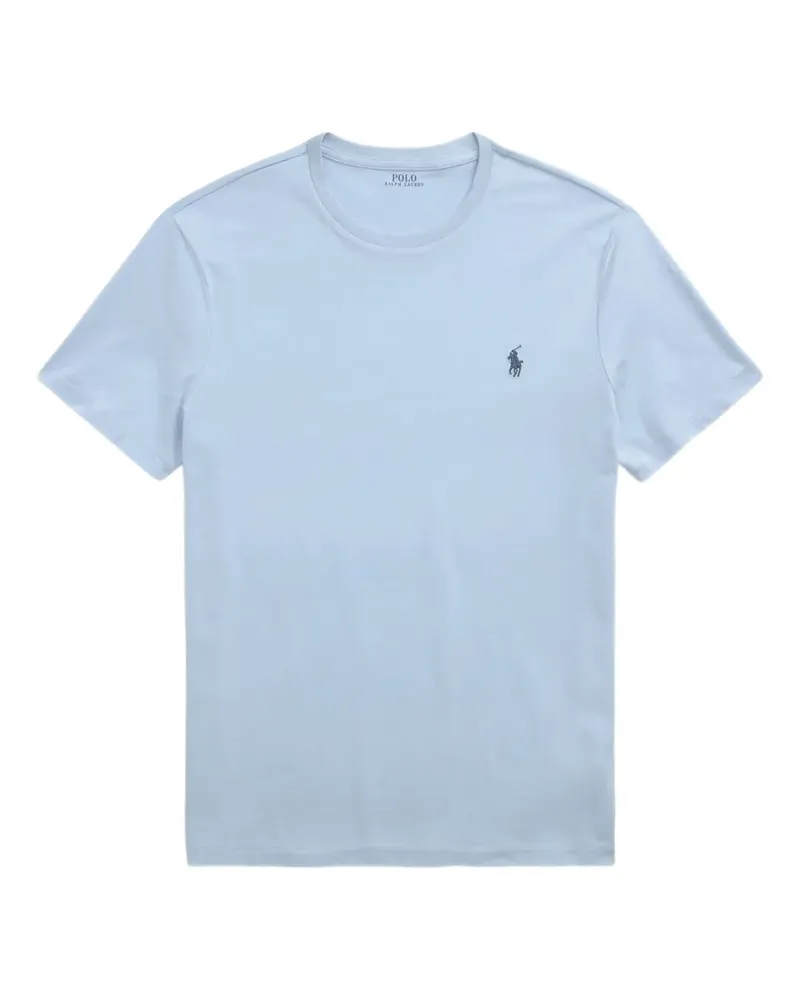 Ralph Lauren T-Shirt mit Logo-Stickerei - Blau Blau