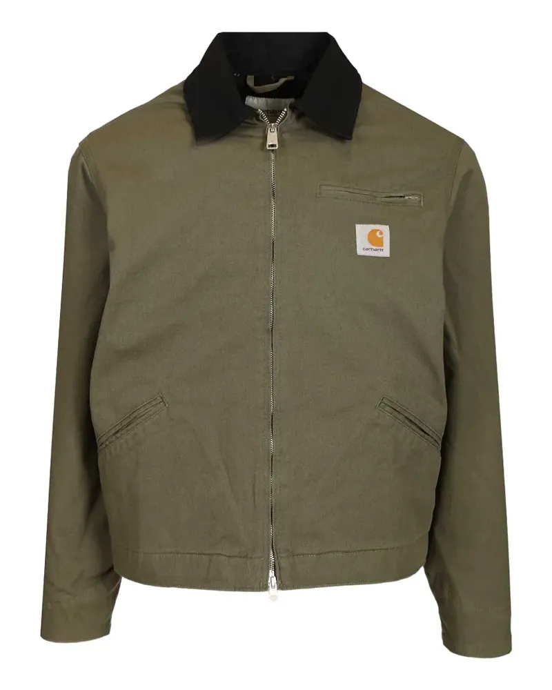 Carhartt WIP OG Detroit contrasting-collar jacket - Grün Grün