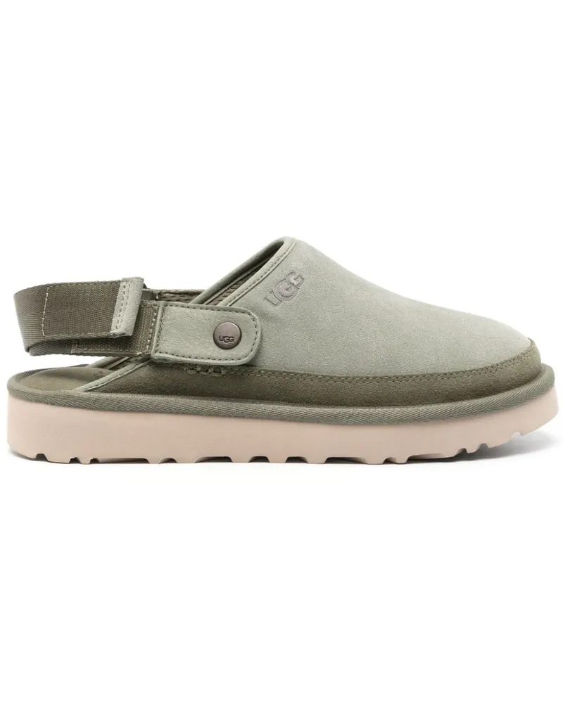 UGG Goldencoast Clogs aus Wildleder - Grün Grün
