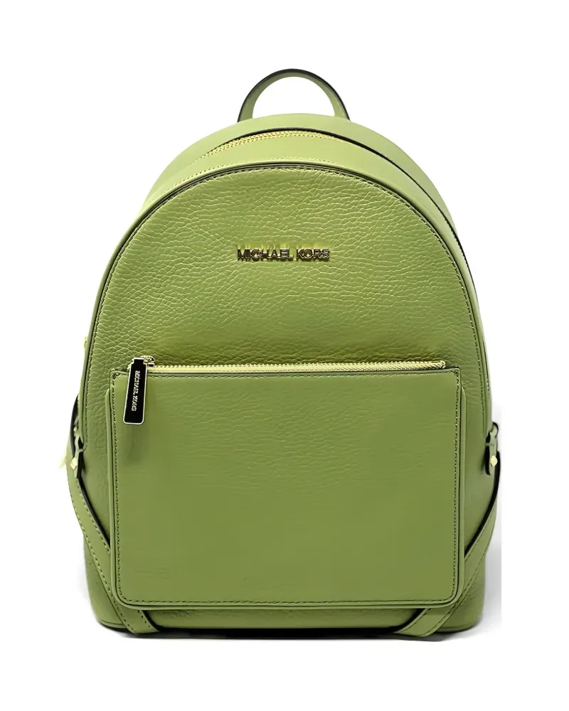 Michael Kors Adina grained leather backpack - Grün Grün