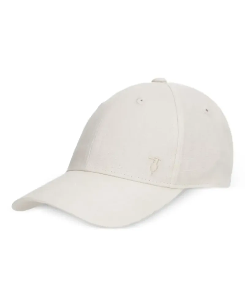 Trussardi Baseballkappe mit Logo-Stickerei - Nude Nude