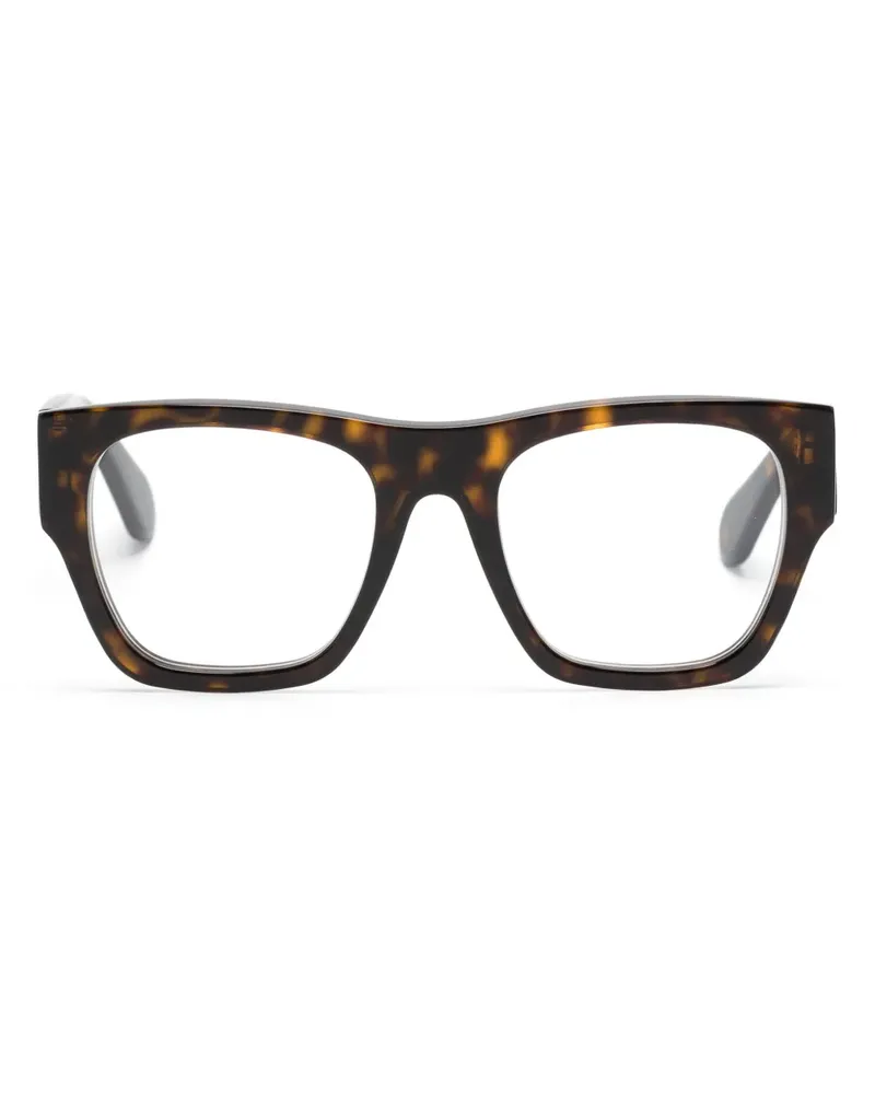Chloé Brille mit eckigem Gestell - Braun Braun