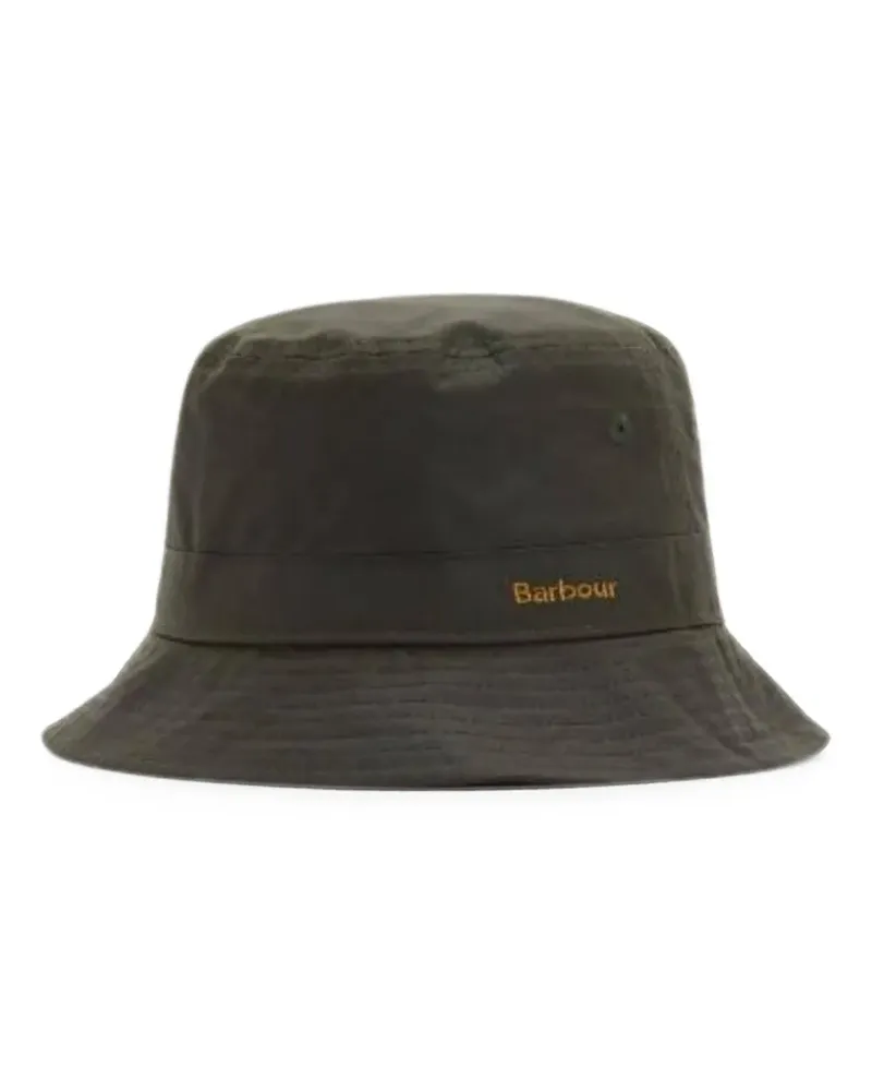 Barbour Belsay Wax Sports Fischerhut - Grün Grün