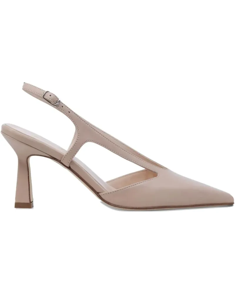 Anna F. Spitze Slingback-Pumps - Nude Nude