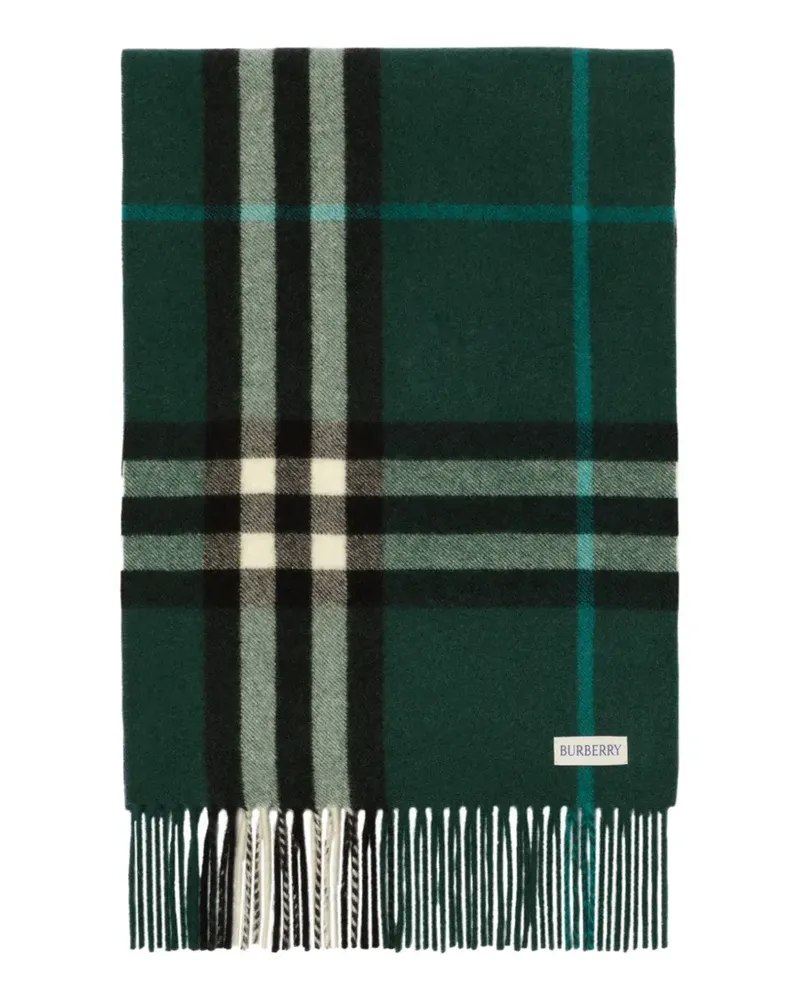 Burberry Kaschmirschal mit Farbverlauf - Grün Grün
