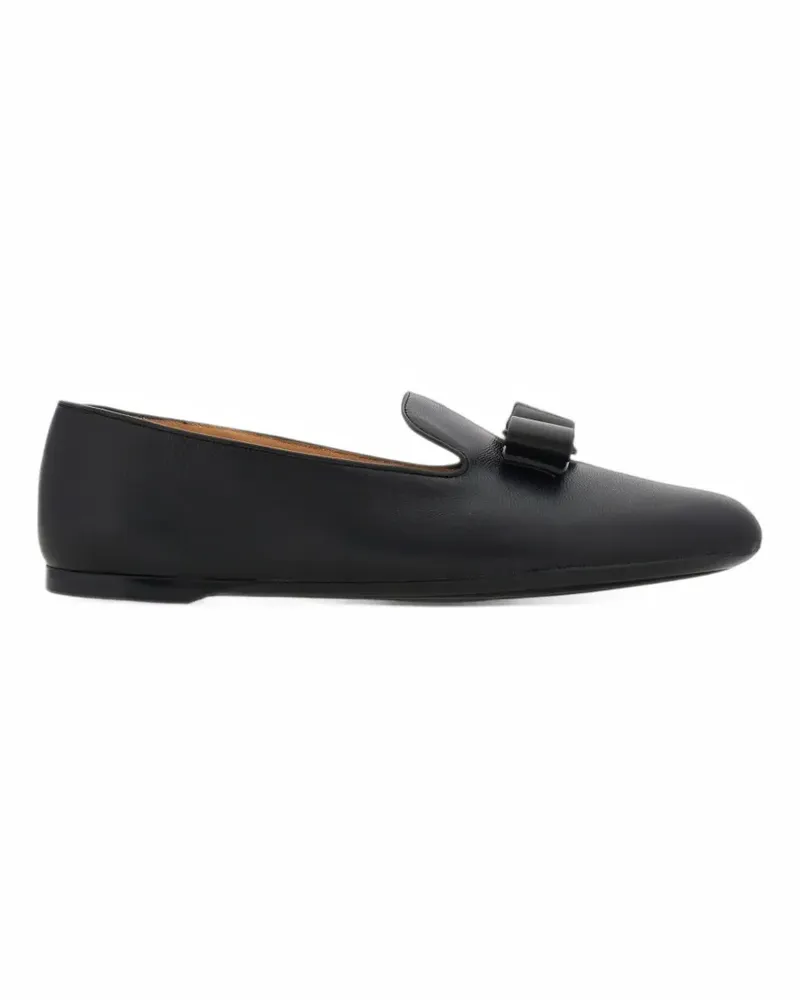 Ferragamo Vara bow loafers - Schwarz Schwarz