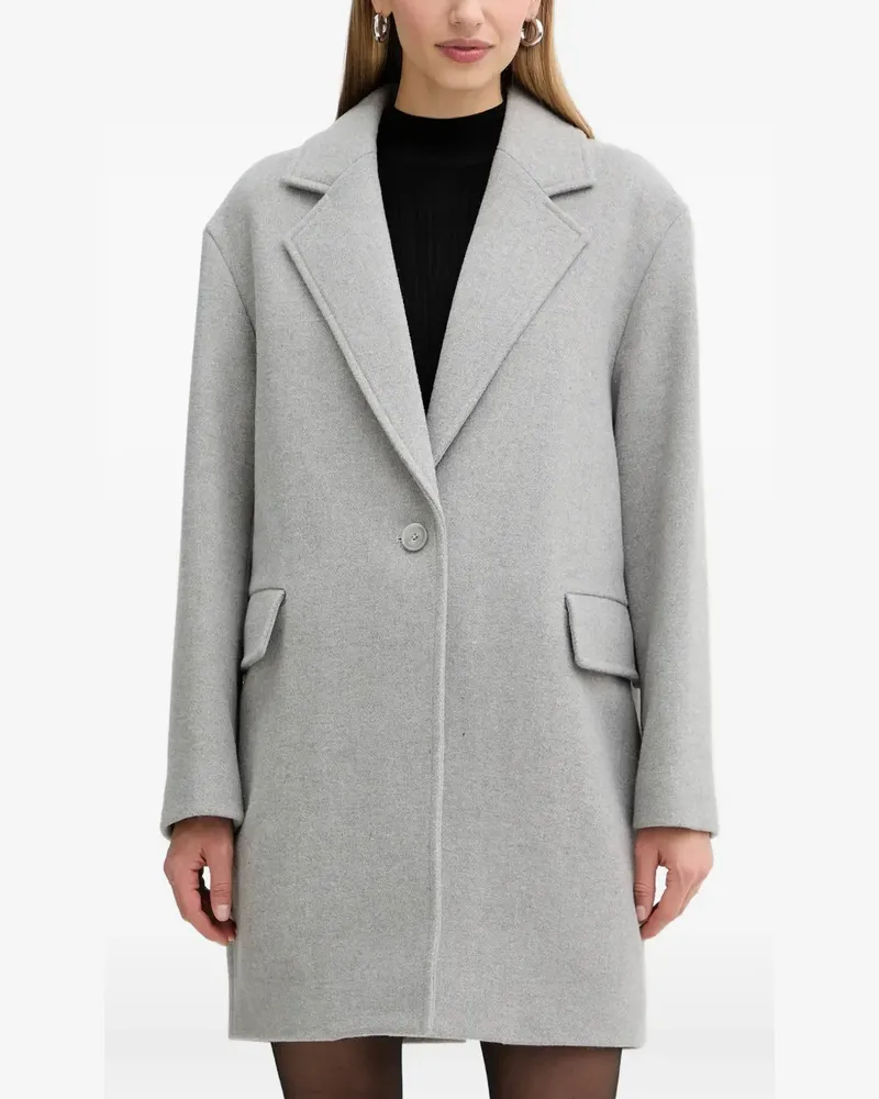 HUGO BOSS Calesara button-fastening coat - Grau Grau
