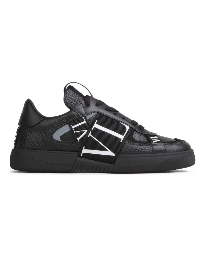 Valentino Garavani VL7N lettered sneakers - Schwarz Schwarz