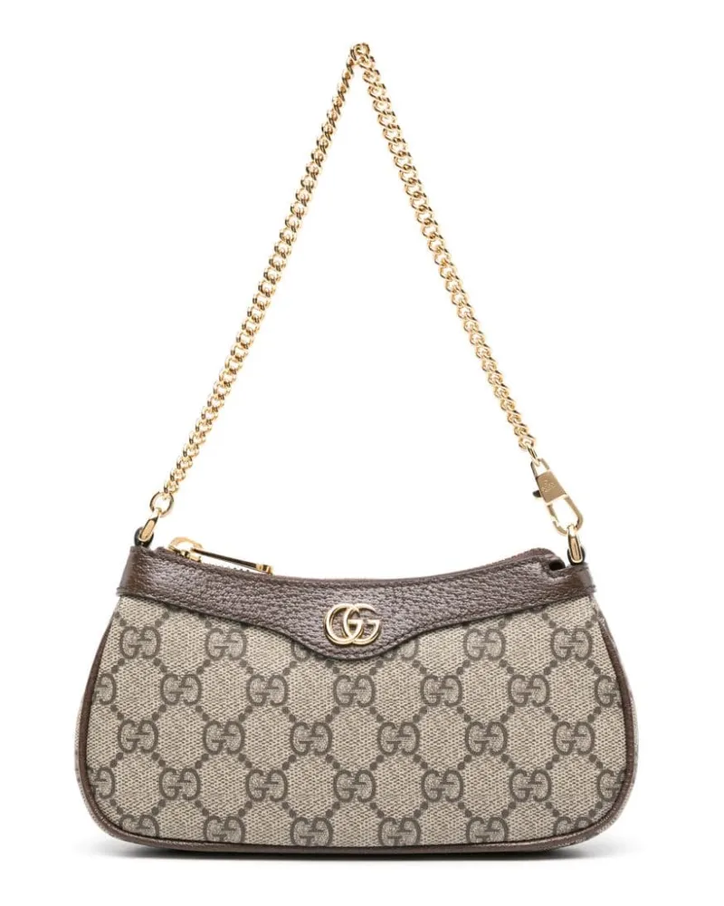 Gucci Mini Ophidia Schultertasche - Nude Nude