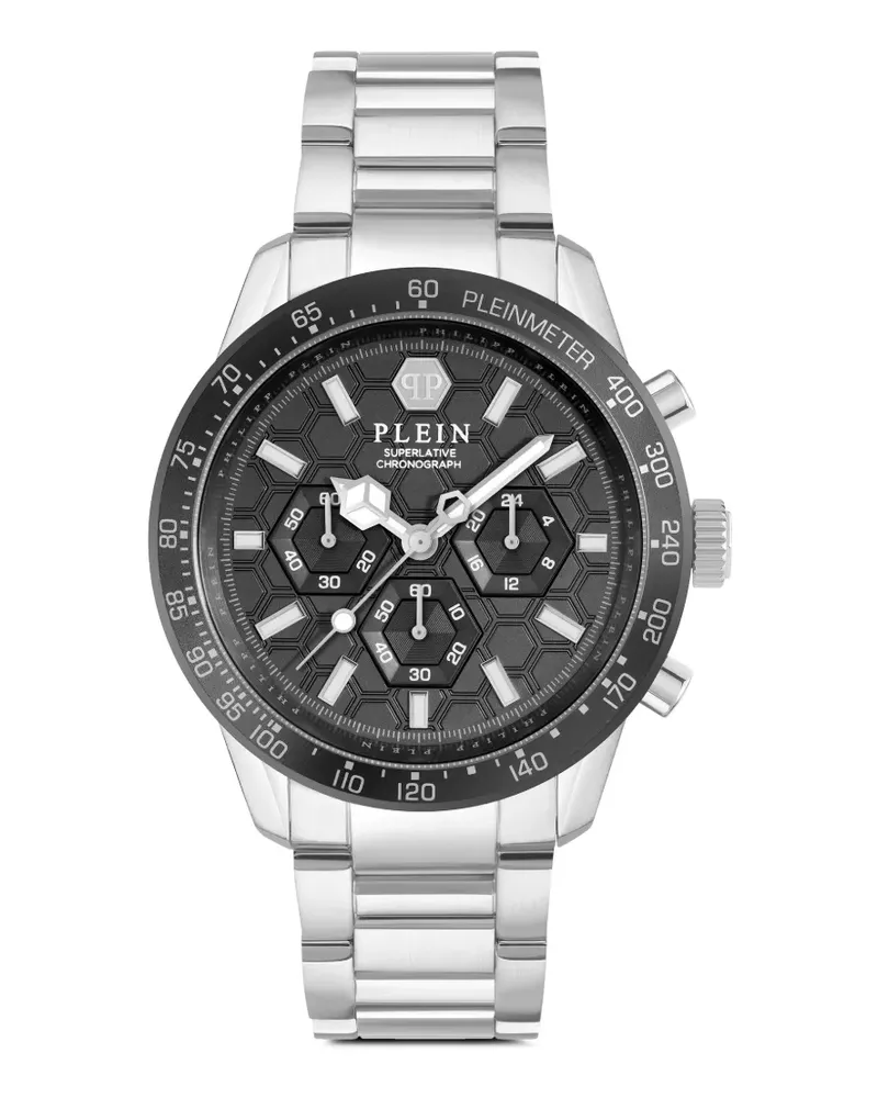 Philipp Plein Pleinmeter Armbanduhr 44mm - Schwarz Schwarz