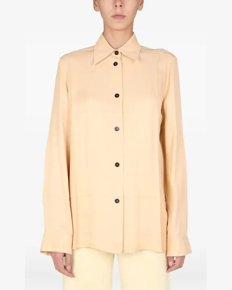 Jil Sander Klassisches Hemd - Nude Nude