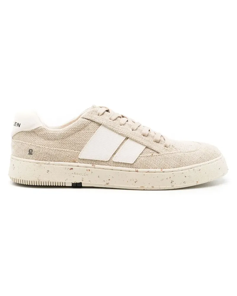 Osklen Canvas Ag Sneakers - Nude Nude