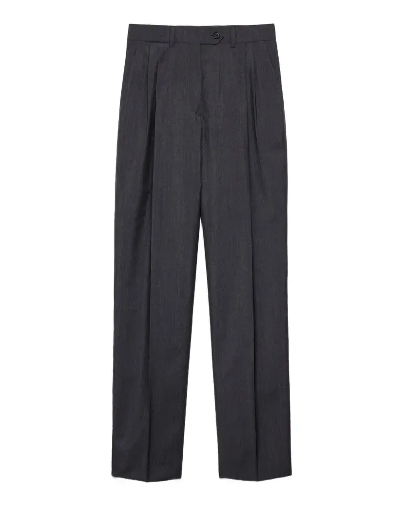 Prada light mohair pants - Grau Grau