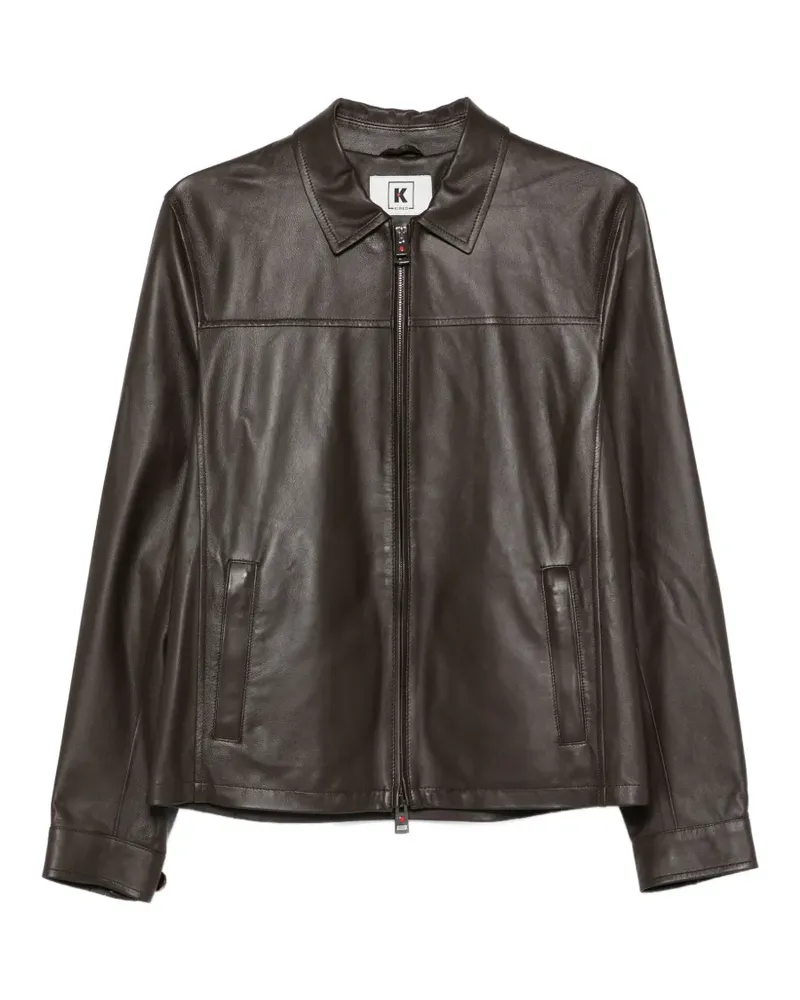KIRED Jacke mit Reißverschluss - Braun Braun