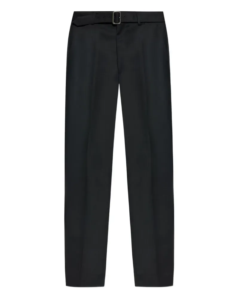 Maison Margiela Hose mit Gürtel - Schwarz Schwarz