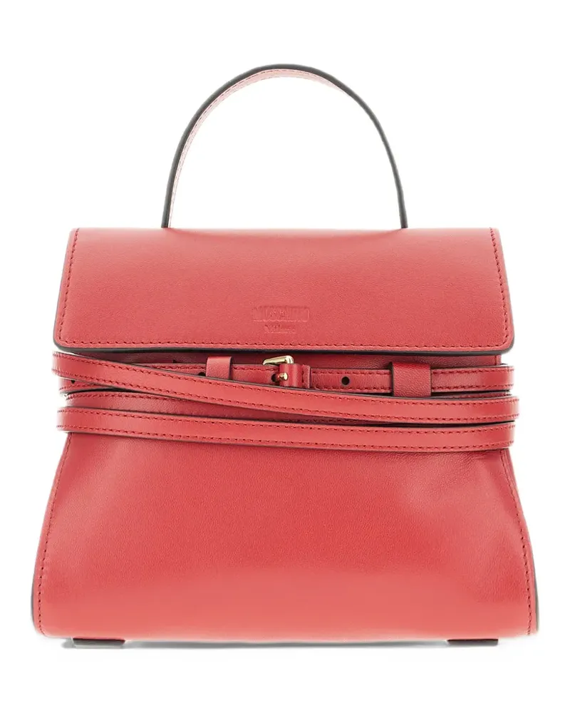 Moschino buckle-detail tote bag - Rot Rot