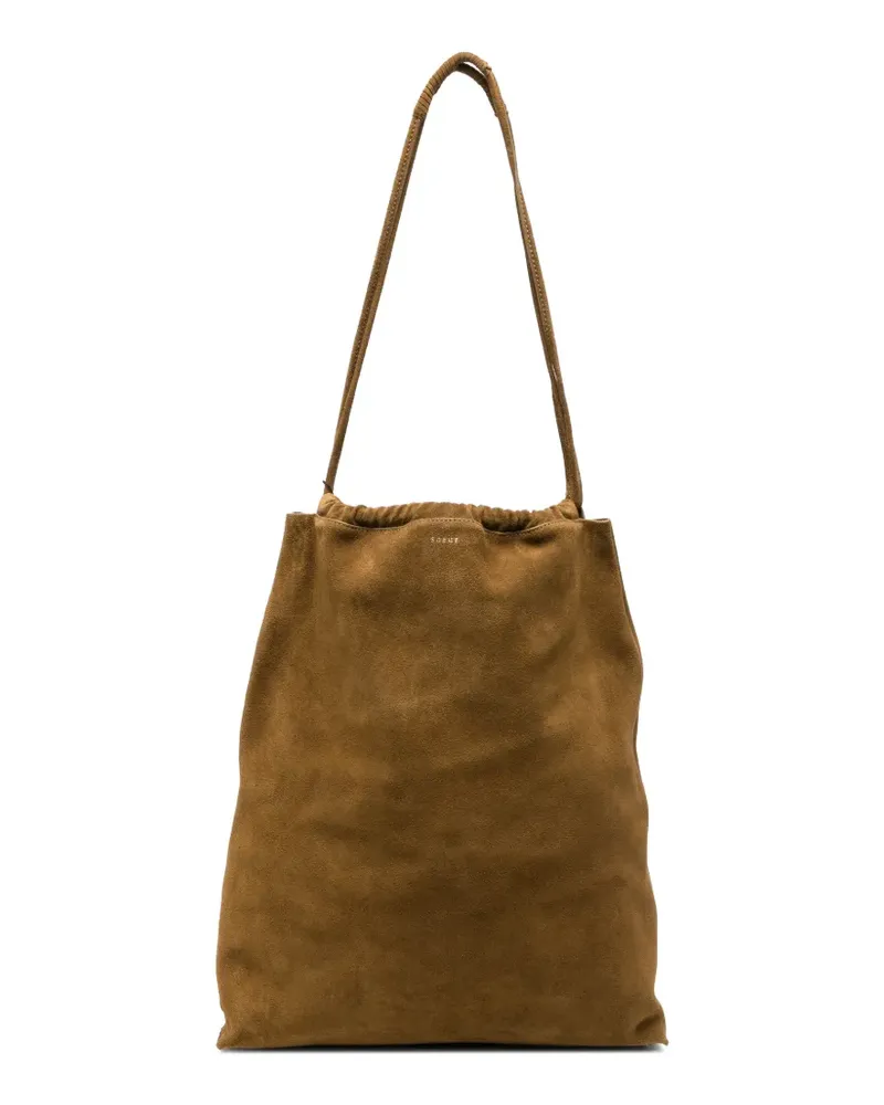 Soeur Sia suede shoulder bag - Braun Braun