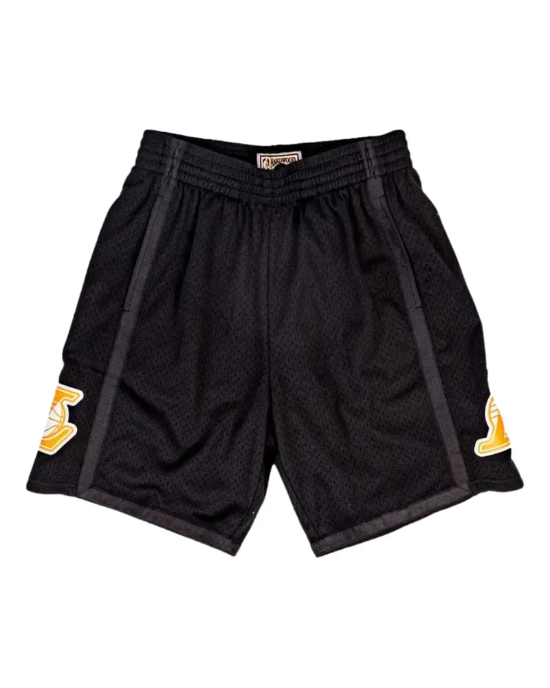 Mitchell & Ness NBA Lakers team colour shorts - Schwarz Schwarz
