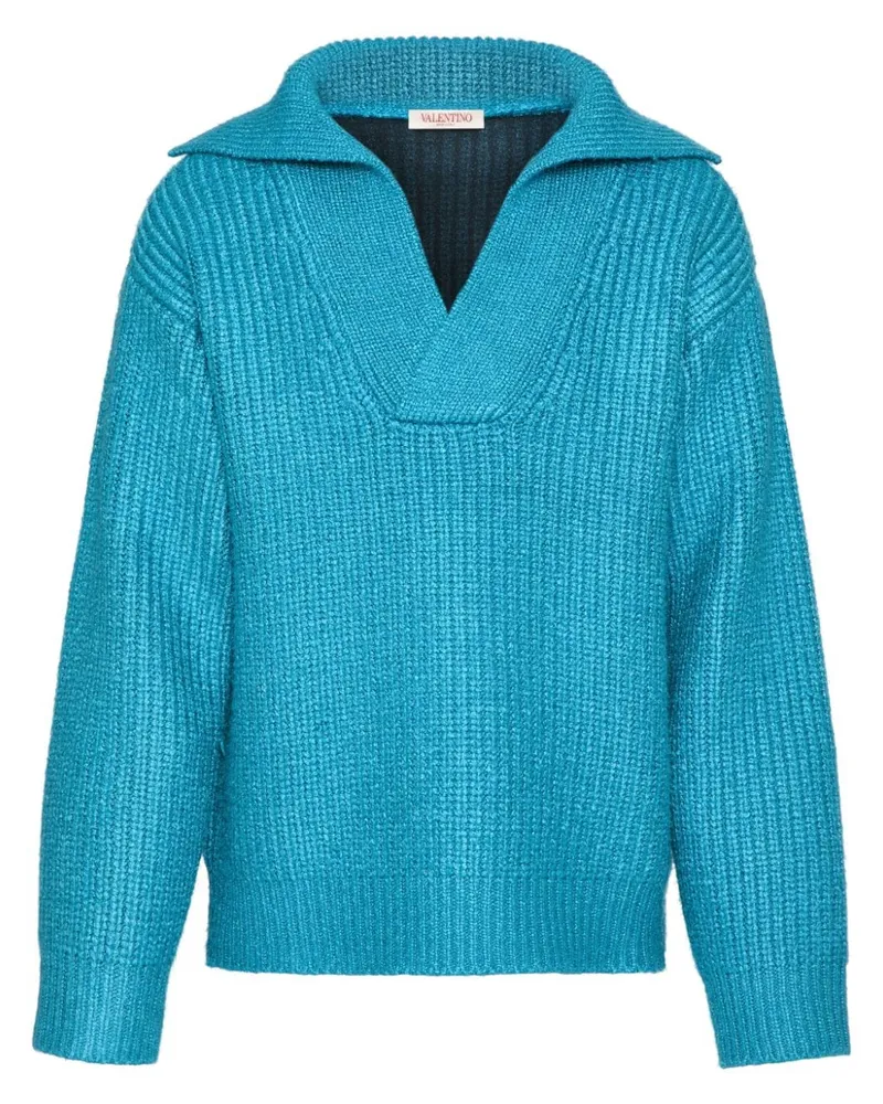 Valentino Garavani Pullover aus Seide - Blau Blau
