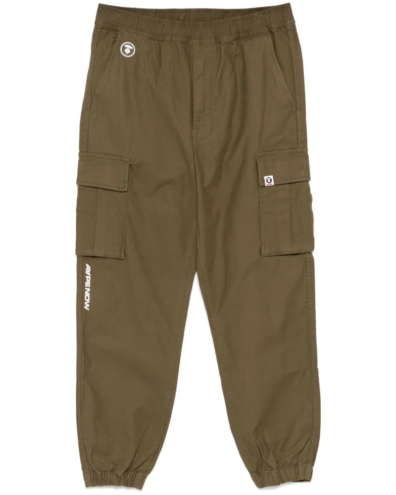 BAPE Cargohose mit Tapered-Bein - Grün Grün