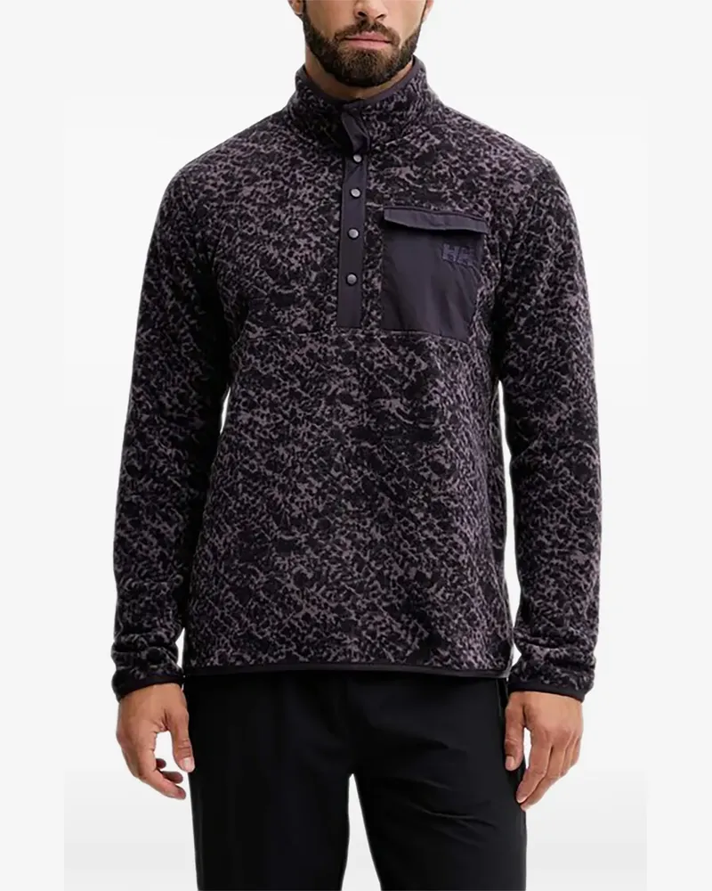 Helly Hansen Sweatshirt mit Brusttasche - Violett Violett