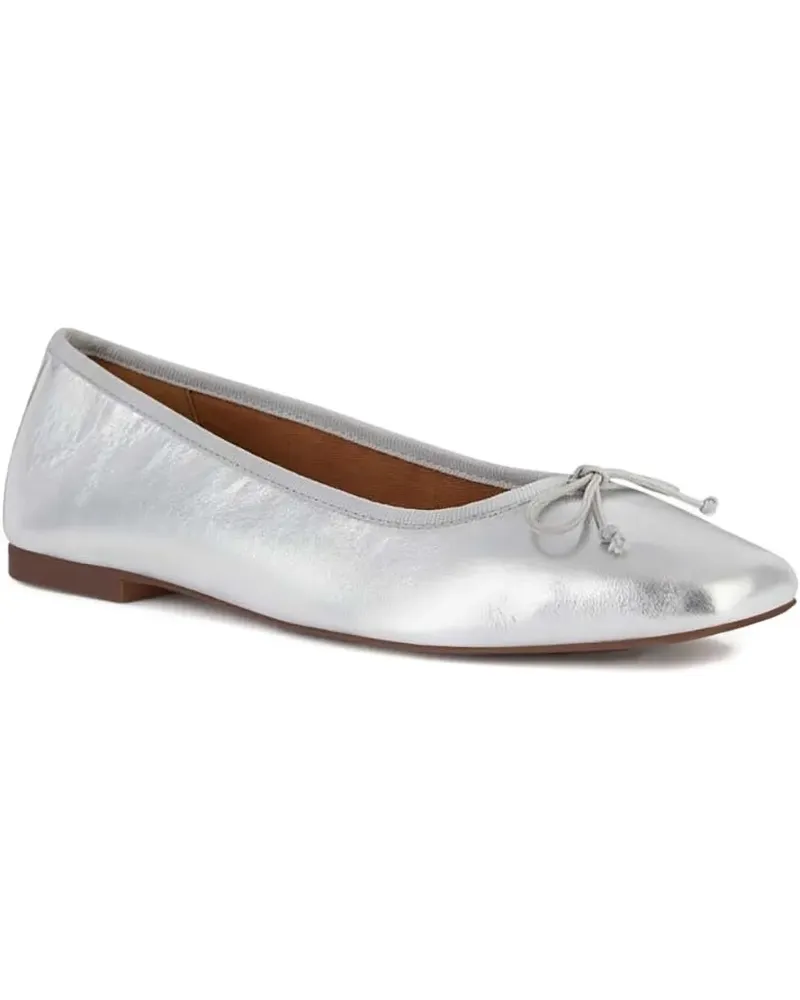 Geox Ballerinas mit Schleife - Silber Silber