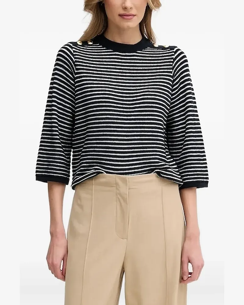 Barbour Gestreiftes Sweatshirt - Blau Blau