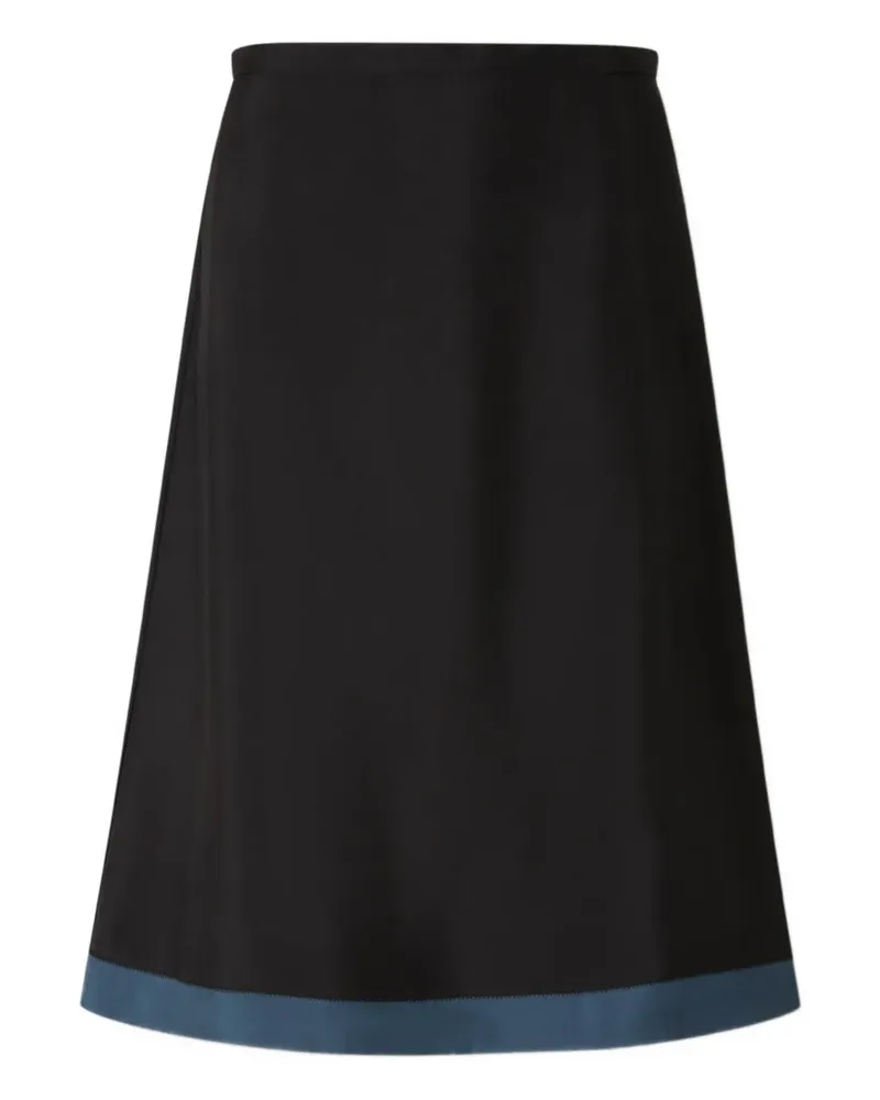 Marni fabric hem midi skirt - Schwarz Schwarz