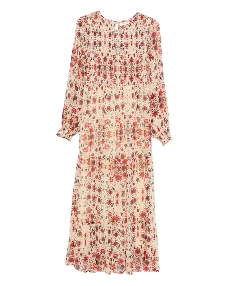 MAISON HOTEL Lolita Maxikleid - Nude Nude