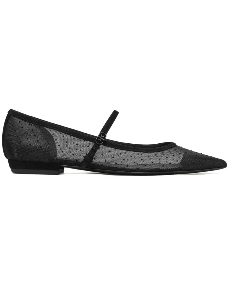 Tory Burch Mary Jane Ballerinas - Schwarz Schwarz