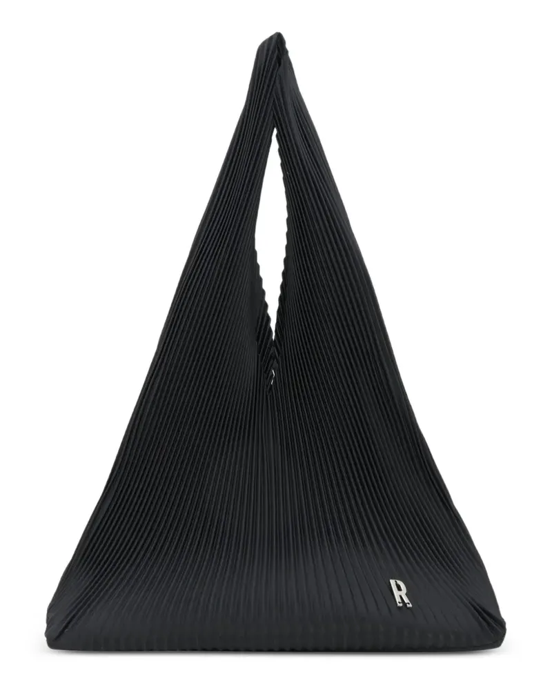 Repeat Mini-Tote Bag mit Falten - Schwarz Schwarz