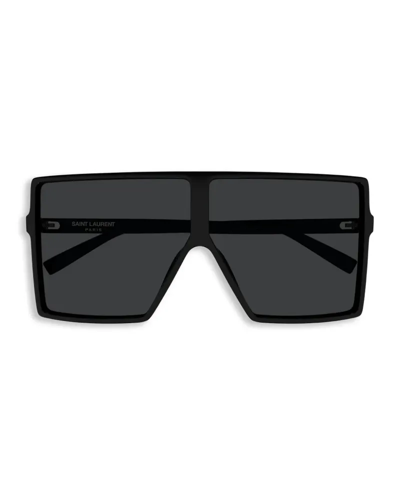 Saint Laurent square-frame sunglasses - Schwarz Schwarz