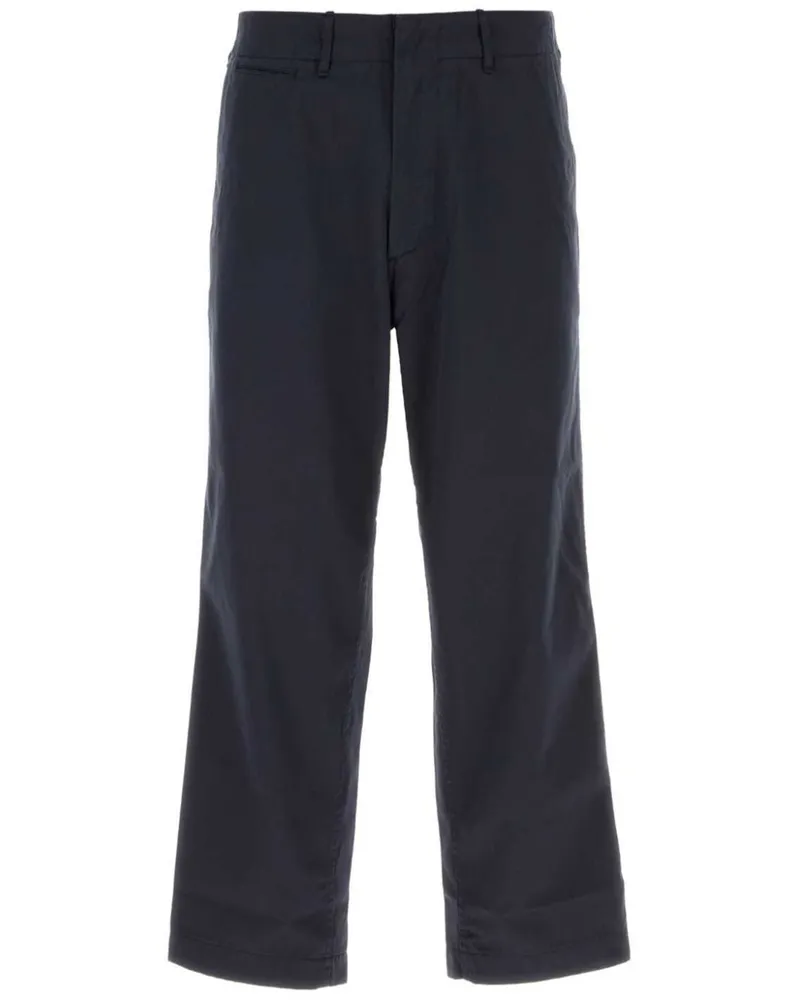 nanamica Gerade Hose mit verdecktem Verschluss - Blau Blau