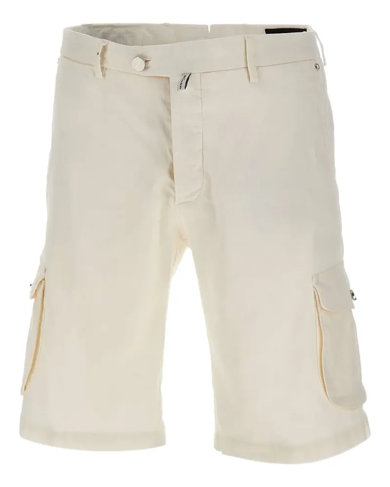Kiton cargo pocket shorts - Nude Nude