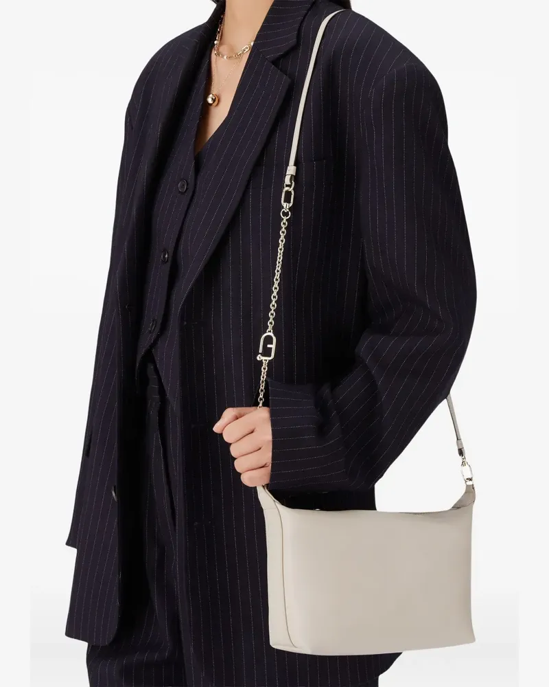 Furla mini Nuvola chain cross body bag - Nude Nude
