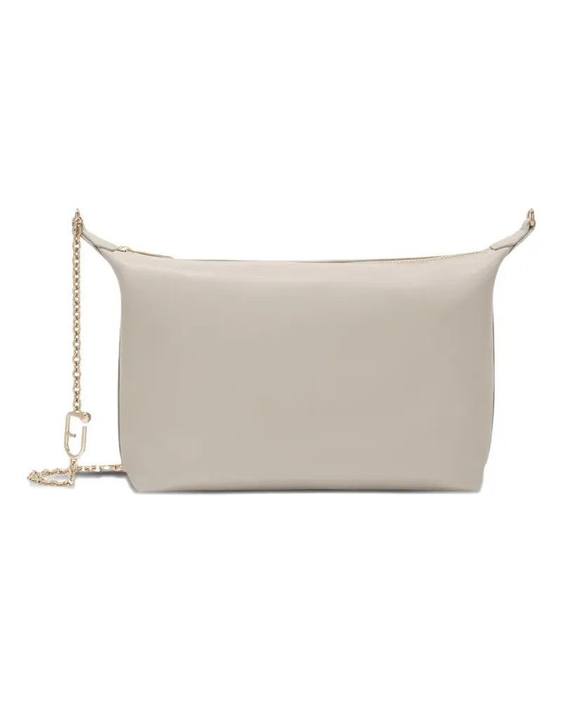 Furla Mini Nuvola Umhängetasche mit Kette - Nude Nude