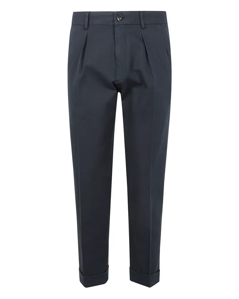 Incotex Hose mit geradem Bein - Blau Blau