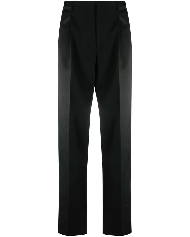 Lanvin Hose mit geradem Bein - Schwarz Schwarz