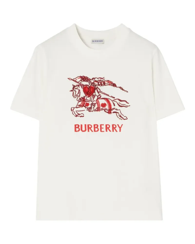 Burberry Heart Knight cotton T-shirt - Nude Nude