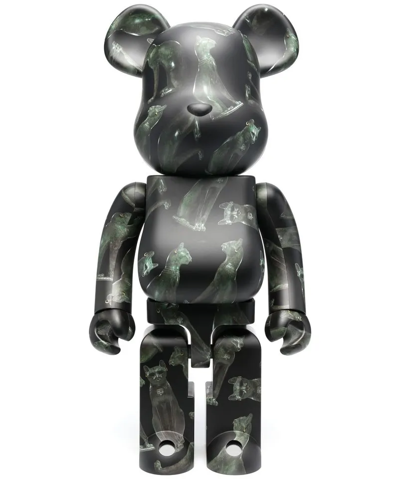 Medicom Toy BE@RBRICK The Gayer-Anderson Cat Figur Schwarz