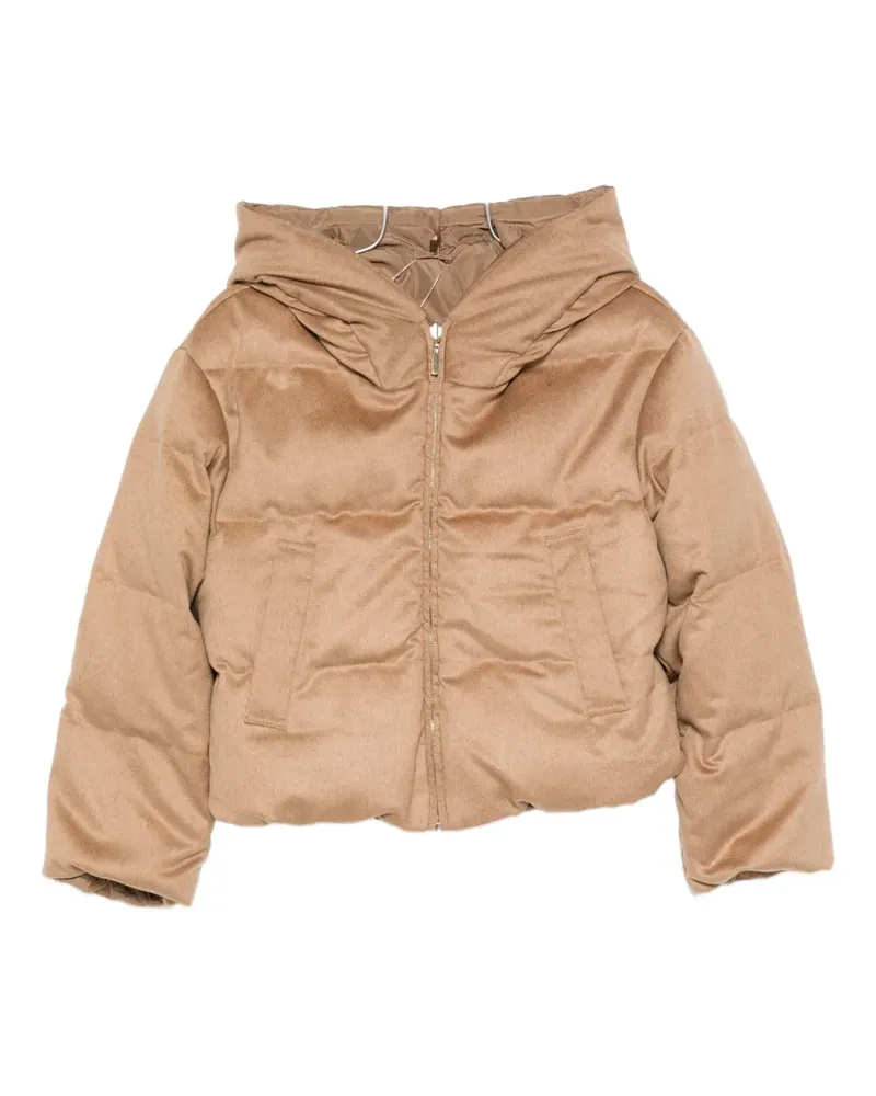 Max Mara hooded puffer jacket - Braun Braun