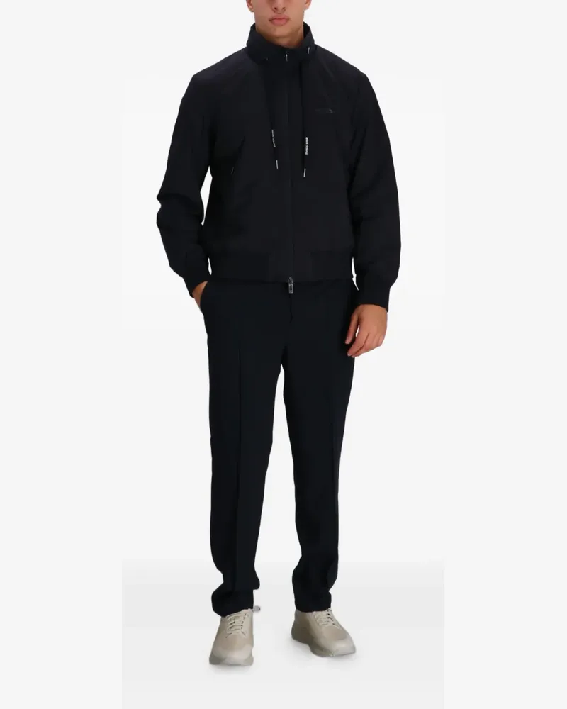 Armani Exchange Jacke mit Zwei-Wege-Reißverschluss - Schwarz Schwarz