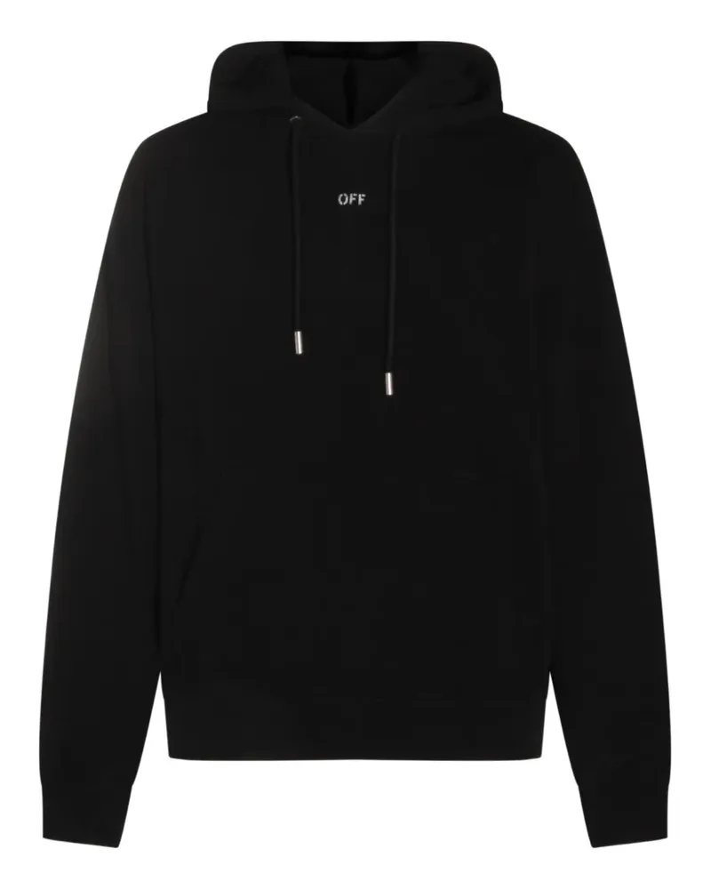 OFF-WHITE x Virgil Abloh cotton hoodie - Schwarz Schwarz