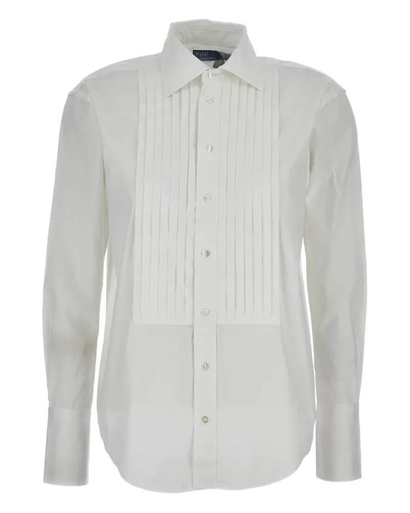 Ralph Lauren Hemd mit Falten - Weiß Weiß
